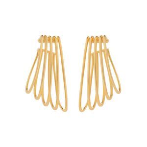 Federica Tosi Women Ear Cuff Cage - Metallic - Metal Earrings - Metal - Women